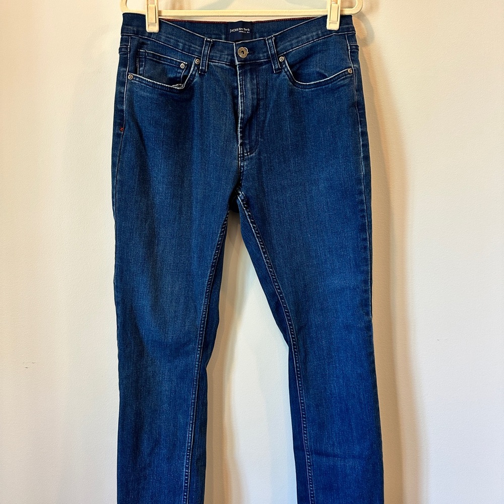 Men's Bootcut Jeans in Deep Blue
